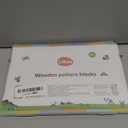 LiKee Open Ended Wooden Shape Puzzles (36 Blocks&60 Cards) for Toddlers 3+ Years Old, Montessori Development Toys Preschool Education Activity Travel Toy Board Games for Kids 4-8 Yrs