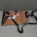 Zpana Car Foot Hammock, Adjustable Vehicle Headrest Seatback Travel Essentials for Foot Rest, Portable No Collapse Thickened Automotive Feet Relax Hammock, Universal for SUV RV Truck (Style A)