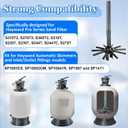 ChangTa SX244DA Lateral Assembly with Center Pipe Compatible with Hayward s244t Sand Filter Tank, Threaded Lateral Assembly for Hayward S244TC, S270T, S270T2, Spa Pool Sand Filter Replacement Parts