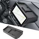 Dash Storage Tray Compatible with 2025 2026 Toyota Sienna Interior Accessories Behind 12.3-inch Screen Center Console Dashboard Organizer Insert Mounted Holder (Not for Sienna LE with 8" Screen)