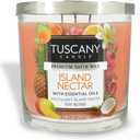 Tuscany Candle Island Nectar Long-Lasting Scented Jar Candle, 14 oz
