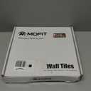 M MOFIT Small Penny Round Peel and Stick Backsplash Tile for Kitchen Wall,Metal Mosaic Tiles Stickers for Bathroom Behind Stove Fireplace (10sheets,Rose Gold)