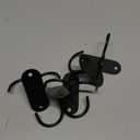 Mocoum Under Cabinet Mug Hooks, Rustic Mug Organizer Rack Coffee Cup Holder Mug Rack Under Shelf Hanging Hooks Rack for Mugs, Coffee Cups and Kitchen Utensils Display (Black, 6)