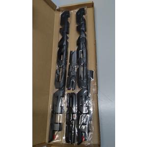 Emblem Overlays 6Pcs Compatible with Tacoma 20242025 ABS Plastic Badge Emblems Overlay 0411 with Strong Adhesive Matte Black