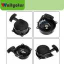 waltyotur Pull Start Starter Recoil Replacement for Suzuki Quadrunner 50 LT50 2x4 1983-1987