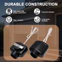 Garage Door Sensor for Linear Garage Door Sensor Replacement Compatible with Linear Garage Door Opener HAE00002 LSO50 LDO33 LDO50 Garage Door Sensors Sending & Receiving,1 Pack
