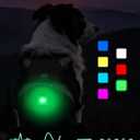 TagME No Pull Dog Harness with 2 Leash Clips,Lightweight & Visible for All-Day Walking, No Choke Pet Vest Includes AirTag Holder for Large Dogs,Black (Dark Gray)