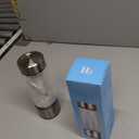 Hydrogen Water Bottle,Portable Hydrogen Water Generator Machine, Improve Water in 3 Minutes Quick Electrolysis, Suitable for Home, Office, Travel, Daily Drinking (Silver)