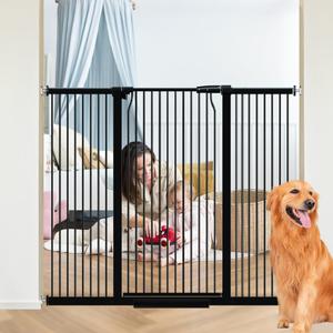 40.5" Extra Tall Baby Gate for Doorways, 54.7-60.2 in Wide Dog Pet Gates