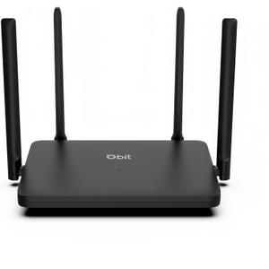 DBIT AX1800 WiFi 6 Router Dual Band Wireless Internet Router, Wireless Speed (Up to 1.8 Gbps) with 4 x Gigabit Ethernet Ports, MU-MIMO, OFDMA, WPA3, IPV6, EasyMesh, Guest WiFi, Parental Controls