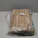 Adiva Rugs Outdoor Indoor Area Rug, Weather Resistant, Easy to Clean, Stain Resistant Floor Mat for Dining Room, Backyard, Deck, Patio (Wooden, 5' x 7')