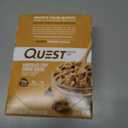 Quest Nutrition Chocolate Chip Dough Cookie Protein Bars, 21g Protein, 1g Sugar, 4g Net Carb, High Fiber, Gluten Free, Keto Friendy, 12 Count (EXP 06/12/25)