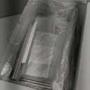 Clear Bathroom Organizers 2 Sets 3 Tier, Pull Out Organizer and Storage with 2 Cups, Slide Out Drawer Storage Container with 6 Dividers, MultiPurpose Bathroom Organizer, Kitchen Under Sink Organizer