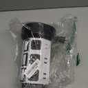 【10ft】 Power Strip Tower JACKYLED Surge Protector Electric Charging Station with 13A 12 Outlets 6 USB Ports Heavy Duty Extension Cord for Home Office Computer Nightstand Laptop Phone White Black