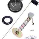 2" 52mm Fuel Level Gauge Universal Car SUV w/Fuel Sensor E-1/2-F Pointer Meter 12V