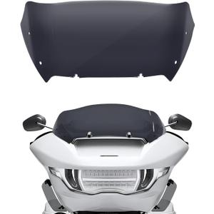 Smoke 10" Wave Windshield Compatible for Harley CVO Road Glide 2024 Wind Shield Windscreen Air Deflector for Harley Davidson Road Glide CVO FLTRXSE 2023-2024 FLTRX FLTRXSTSE 2024