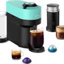 Nespresso Vertuo Pop+ Coffee and Espresso Maker by Breville with Milk Frother, Aqua Mint
