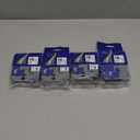 4 Pack TZ Tape 18mm 0.7 Laminated White Label Compatible with Brother P Touch Label Maker Tape TZe 241 TZe241 TZC-241 for Ptouch PTD600 PTD400 PTD610bt PT-P710BT P700 Printer, Black on White