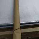 CICADA SPEECH Outdoor Roller Shade Roll Up Shade Cloth Patio Blinds for Deck Porch Balcony Backyard (7.5' W X 6' L), Wheat