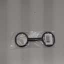 Esposas - The Slip On Handcuffs - Slip On Safe Rubber Silicone Handcuffs - One Size Fits Most - Pranks - Games - Waterproof - Won't Pinch (Black)