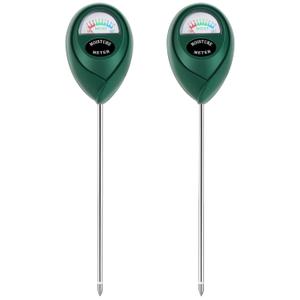 Plant Moisture Meter, Plant Water Meter, Soil Moisture Meter for House Plants for Garden, Lawn, Farm, Indoor & Outdoor Use, No Batteries Required (2 Packs Green)