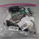 108 Pcs Engraving Tool Kit, Multi-Functional Electric Corded Micro Engraver Etching Pen DIY Rotary Tool for Jewelry Glass Wood Metal Plastic with Scriber, 82 Accessories and 24 Stencils - Black