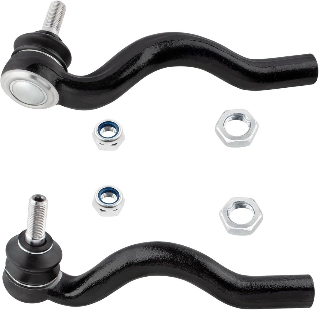 2Pcs Front Outer Tie Rods End Links LH Driver & RH Passenger Set Pair Fit For Dodge Durango 2011-2015, For Jeep Grand Cherokee 2011-15 Limited Sport Utility 4-Door Replace# ES800973 ES800972