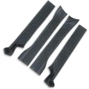 For Ford for Bronco for Sports 2021 2022+ Car Door Sill Protectors Scuff Plate Cover Edge Guards Interior Accessories 4Pcs ABS