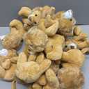 12 x 12 Pieces Lion Plush Set 6 Inches Cuddly Lion Stuffed Animal Soft Cuddly Plushie for Boys Girls Birthday Favors Gifts Forest Party Decor