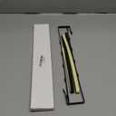 Over-The-Door Mirror Hanger, Adjustable Door Mirrors Hanger Set with Protective Lining, 2 Pcs Door Brackets Perfect Height and Fit (Mirror Not Included)-Black