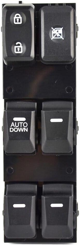 Master Power Window Switch Fits for 2011-2017 Kia Sportage (AUTO DOWN), Replaces OEM 93570-3W000, SW102