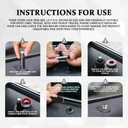 3 x 4PCS American Flag Car Door Lock Knobs, Automotive Door Lock Switches, Carbon Fiber Auto Inner Latch Pull Pin Cap Replacement, Car Modification Accessories for SUV Sedan Truck (Black&White)