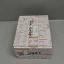 UNIQOOO Black Wedding Double Sided Table Numbers with Stands 1-20 set, 5x7'' Acrylic Signs with Holders and Printed Calligraphy, Seat Display Wedding Decor Perfect for Centerpiece, Reception