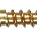 Hillman 2733 10 X 2-Inch Brass Flat Phillips Wood Screw, 20-Pack