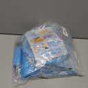 EZIGO Baby Pool Float with Canopy UPF50+ Sun Protection, Inflatable Kids Pool Floats with Ocean Animal Toys for Baby 6-36 Months, Infant Swimming Float with Adjustable Safety Seat for Boys Girls (blue)