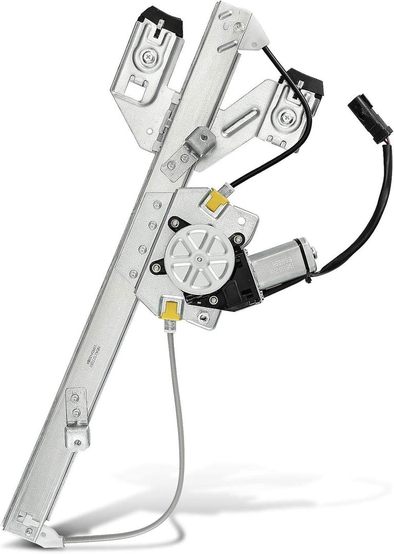 A-Premium Electric Power Window Regulator with Motor Assembly Compatible with Jeep Commander 2006 2007 2008 2009 2010 Sport Utility, Rear Left Driver Side