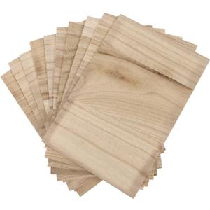 10Pcs Karate Breaking Board - Professional Breakable Taekwondo Wooden Kick Board for Kids Adult Boxing Training Equipment (0.6CM)