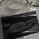 Hydrating Dry Eye Relief Sleep Mask, CPAP Moisture Eye Mask for Sleeping, Best Sleep Eye Mask for Woman Man (Transparent)