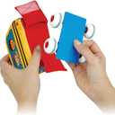 Melissa & Doug K's Kids Pull-Back Town Vehicle Set - Baby Toys Set with 4 Soft Toy Cars and Trucks, Surface Washable with Removable Wheels, Learning Toys for Babies and Toddlers