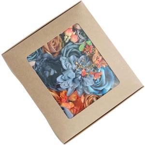 Boxed Flowers Wedding Birthday Party Simulation Gift Flower Box Wedding Home Decoration Bouquet