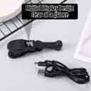 Smart Phone Auto Clicker, Speed-Adjustable Mobile Phone Screen Auto clicker Likes Tap with Anti-Slip Clip Universal Fast Click Tool for Short Videos Live Stream Social Media Tasks Game(Black)