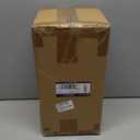 Comfort Zone 12-Inch Oscillating Desktop Tower Fan  Ultra-Slim Bladeless Design with 2 Speeds, Electronic Touch Controls & Carry Handle  Quiet Portable Personal Fan for Bedroom, Dorm, or Office (White)