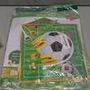 KALEFO Soccer Party Supplies 3 Tier Cupcake Stand Football Birthday Decorations Sports Theme for Teenagers