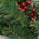 2 Pack Pre-lit Christmas Tree with Remote, Battery Operated with Timer, Smart Multi-Color & Warm White Lights, Music Sync, Artificial Christmas Tree for Outdoor Porch, Urn Filler, Xmas Decor