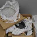 SENSARTE Nonstick Cookware Set 16-Piece, Healthy Pots and Pans Set, Non-stick Kitchen Cooking Set with Stay-Cool Handles, Silicone Utensils and Pot Protectors, PFOA Free (Gray)