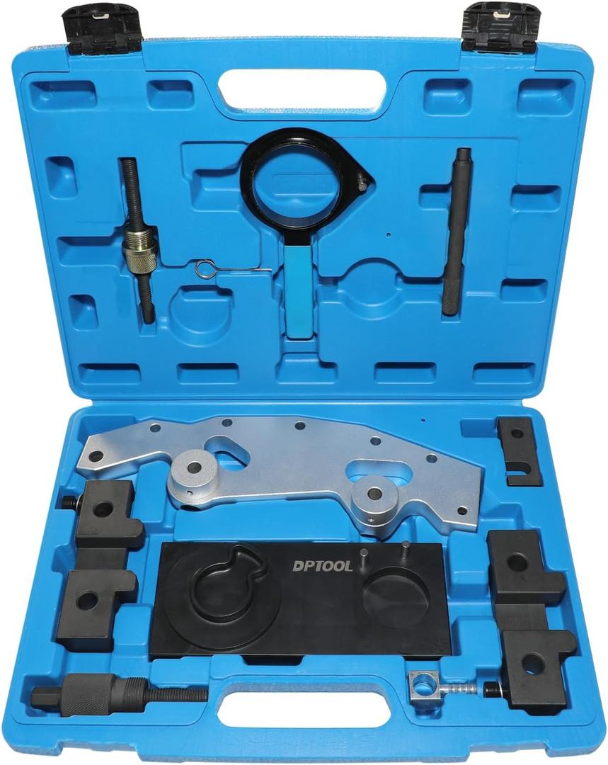 DPTOOL Double Vanos Twin Camshaft Alignment Timing Locking Tool Kit Compatible with BMW M52 M52TU M54 M56