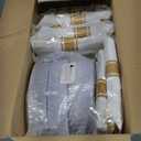 Amazon.com: WDF 100Pack Gold Napkins Disposable - 3ply White and Gold Paper Napkins, Premium Quality Elegant Disposable Dinner Napkins for Bridal ...