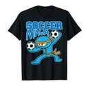 Soccer Ninja Player Cute Football Lovers Funny Gift T-Shirt, Size S