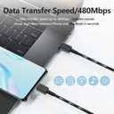 3 Pack-for Samsung Galaxy S23 S22, S21, Note 20 Fast Charging Type C,25w USB C Super Fast Charger Type C Wall Charger Block Android Phone Cable for Samsung Galaxy S20 Plus Ultra 16ft + 210ft Black