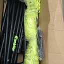 Franklin Sports Premier Steel- Folding Backyard Soccer Goal with All Weather Net - Kids Backyard Soccer Net - Easy Assembly - 6'x4' - Black